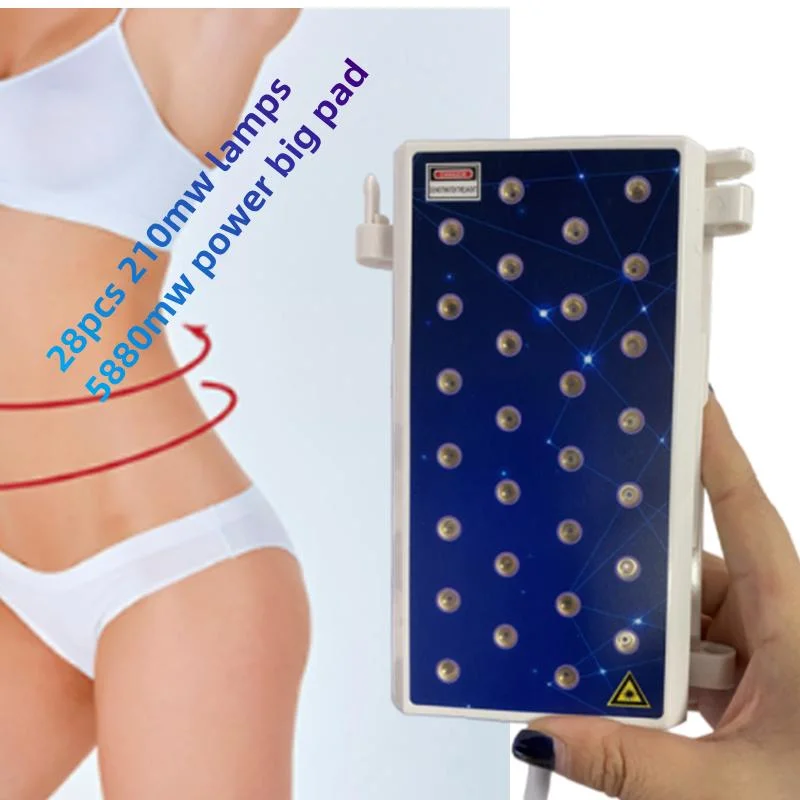 Non-Invasive Cold Lipo Laser Painless Slimming Machine Skin Tightening Cellulite Removal Red Light Therapy Device