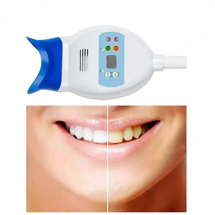 Cold 8 LED Light Teeth Whitening Equipment Dental Unit Accessories Beauty Medical Whitening Lamp