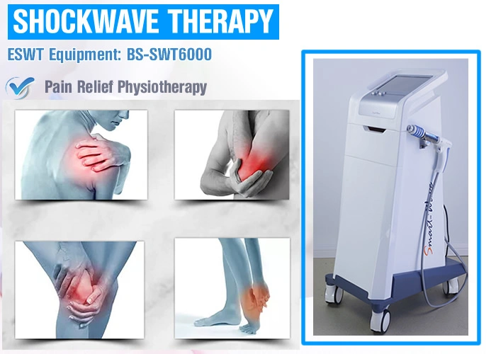 Pain Relief Rehabilitation Physiotherapy Shock Wave Cellulite Device