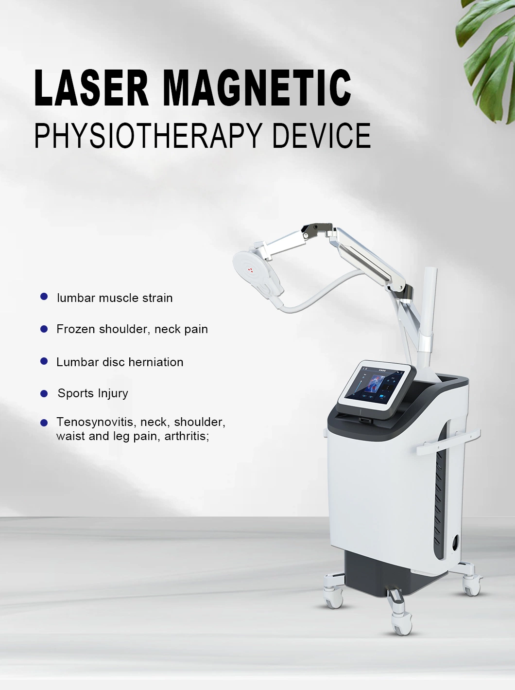 Laser Magneto Joint Pain Relief Electromagnetic Therapy Machine