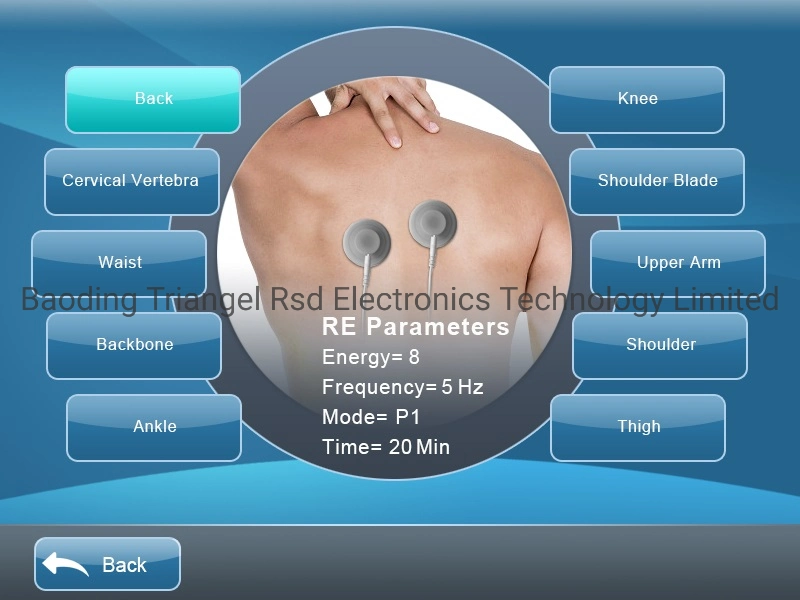 Pain Relieving Mobility Restoration Acceleration of Healing Shockwave Eswt Machine