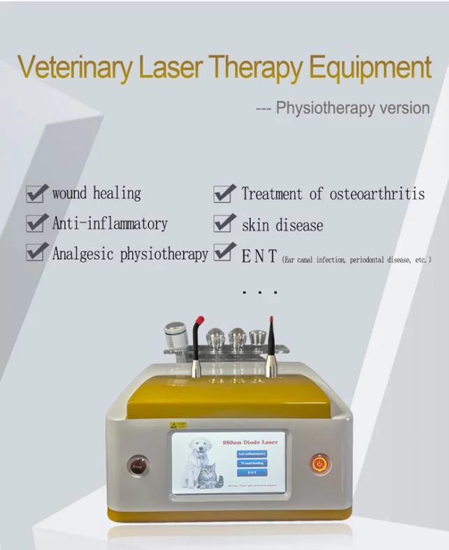 Veterinary Equipment Medical Laser Pet Physical Therapy Laser Therapy Physiotherapy