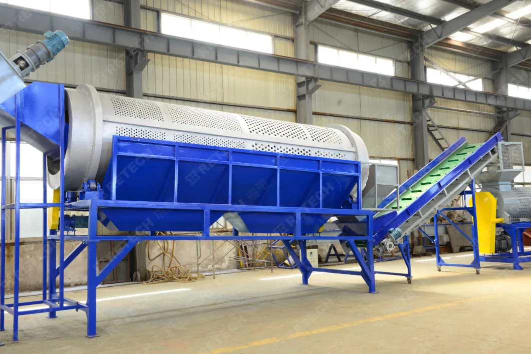 Pet Recycling Plant Waste Dirty Bottle Crushing Cleaning Washing Machine with Crusher