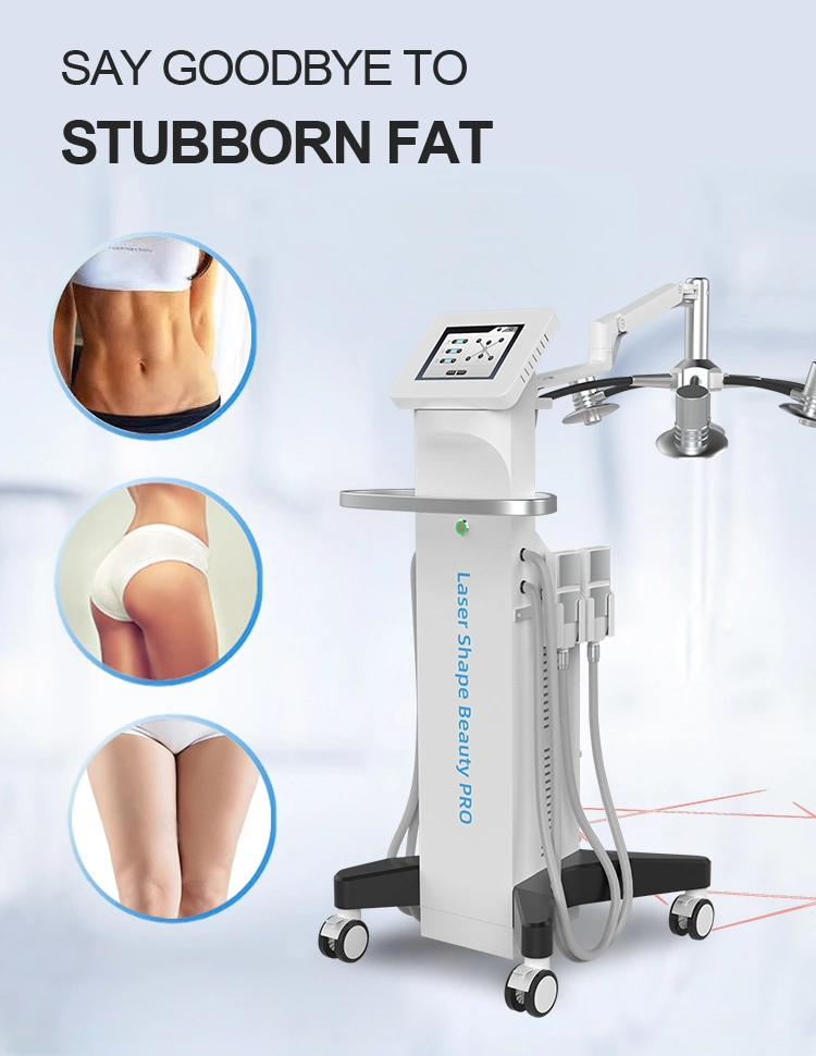 6D Laser Lipo Slimming EMS Cryo Shaping 635nm Cold Laser Fat Burning Cellulite Removal Lipo Laser