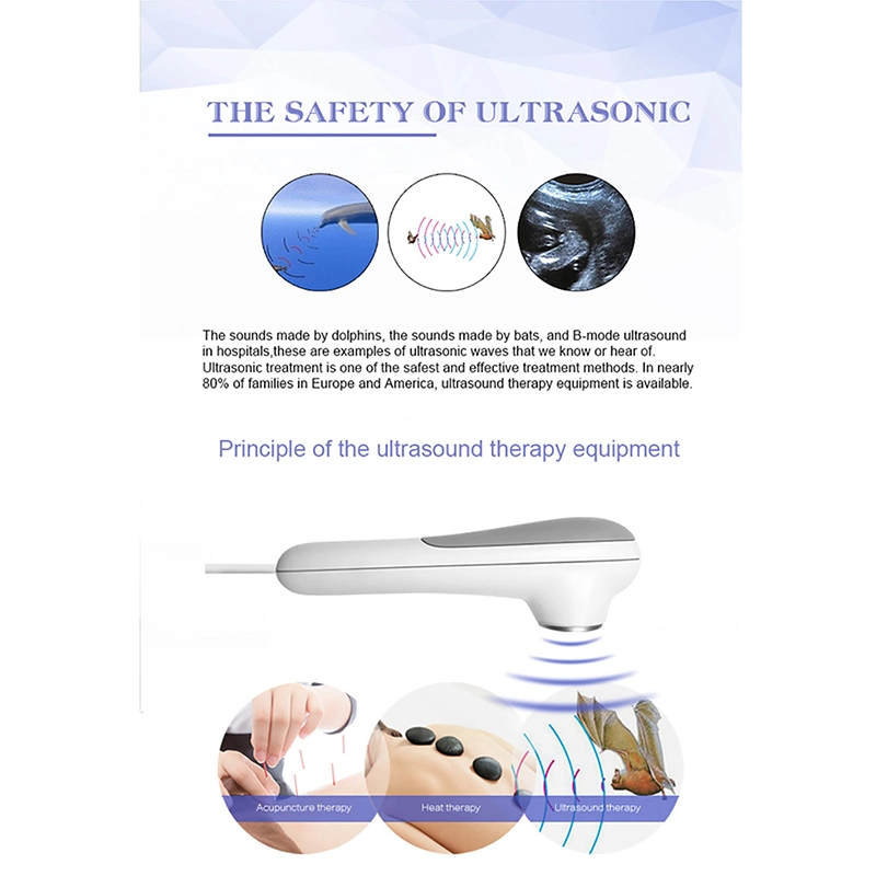 Physical Therapy Body Pain Massage Ultrasound Treatment Device