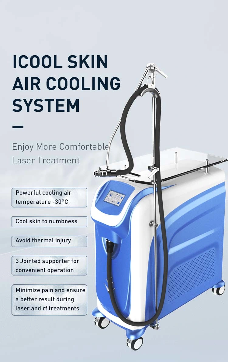 Newest Zimmer Cryo Air Cooling Machine for Laser Treatment Skin Pain Release