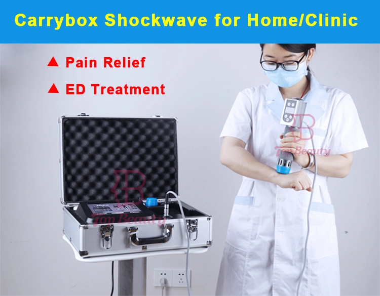 Shockwave Eswt Shockwave Therapy Device for Plantar Fasciitis Shoulder Rehabilitation