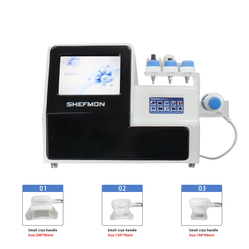 2023 Huanshi Multifunctional 2 in 1 Criolipolisis and Shock Wave Therapy Device for Physiotherapy Erectile Dysfunction