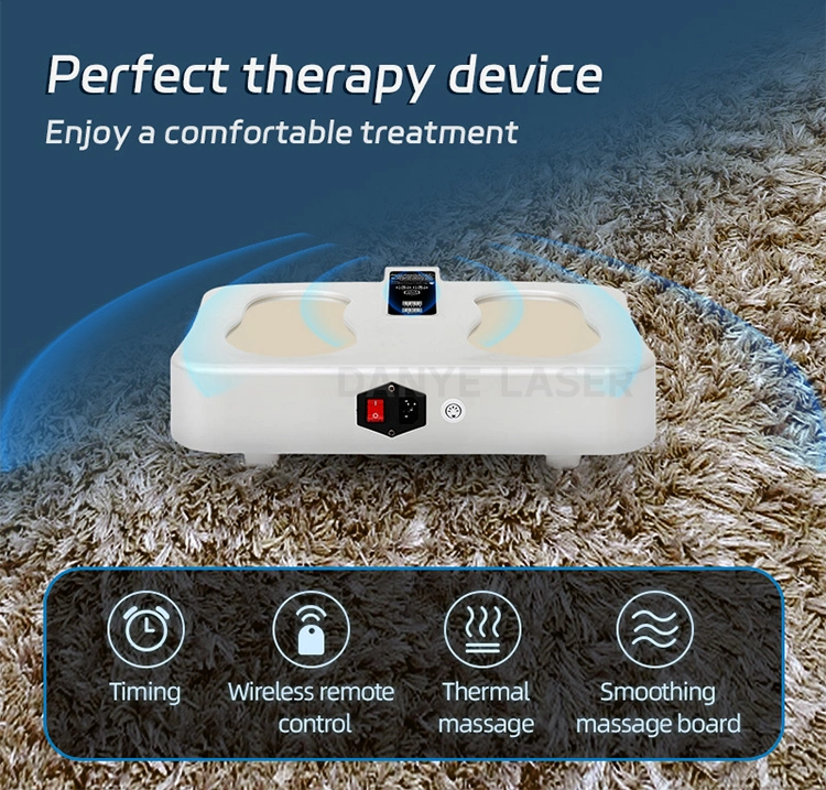 RF Electromagnetic Waves Heating Therapy Tera Hertz Foot Massage Device