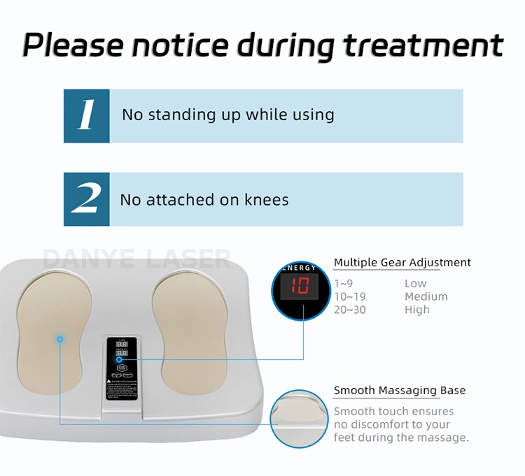 RF Electromagnetic Waves Heating Therapy Tera Hertz Foot Massage Device