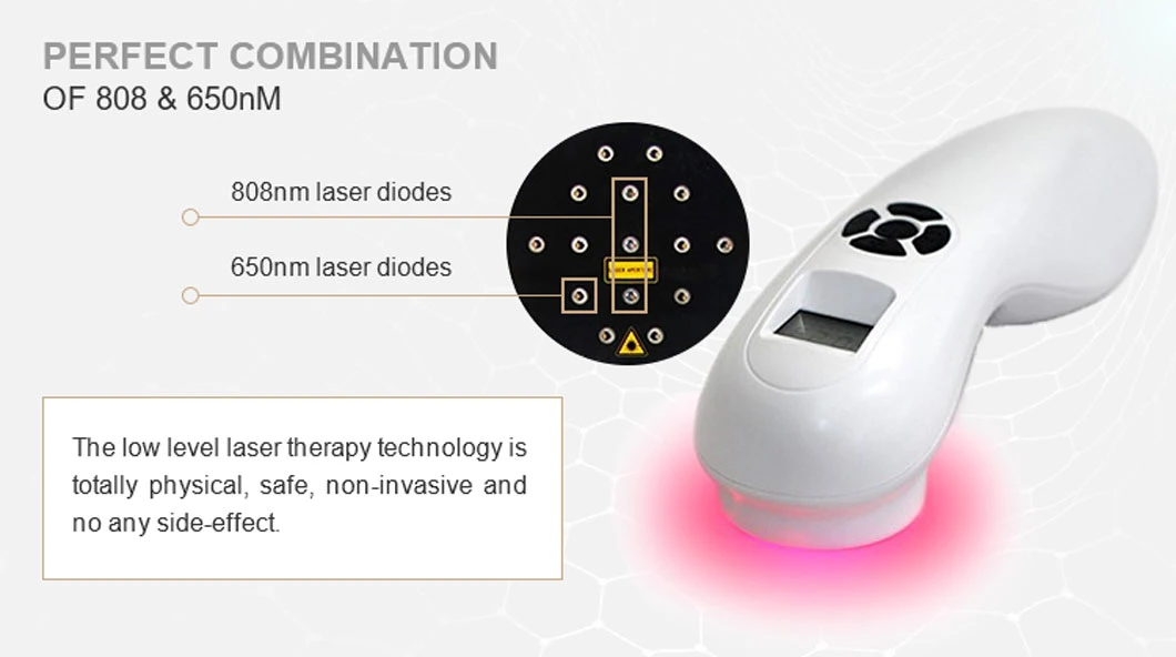 808nm and 650nm Veterinary Cold Laser Therapy Soft Laser Device