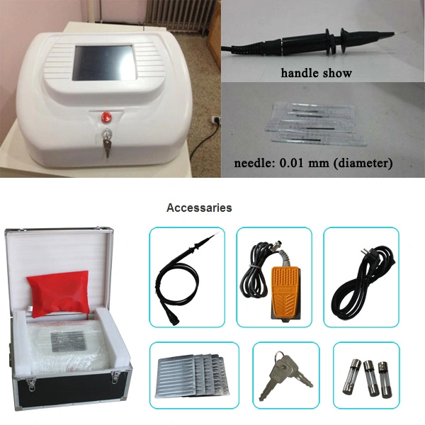 2022 30 Hz Portable High Frequency Vascular Removal Machine Skin Tag Removal Machine Vascular Laser Rbs 4000 Electrolysis Rbs Machine Painless Vascular Therapy