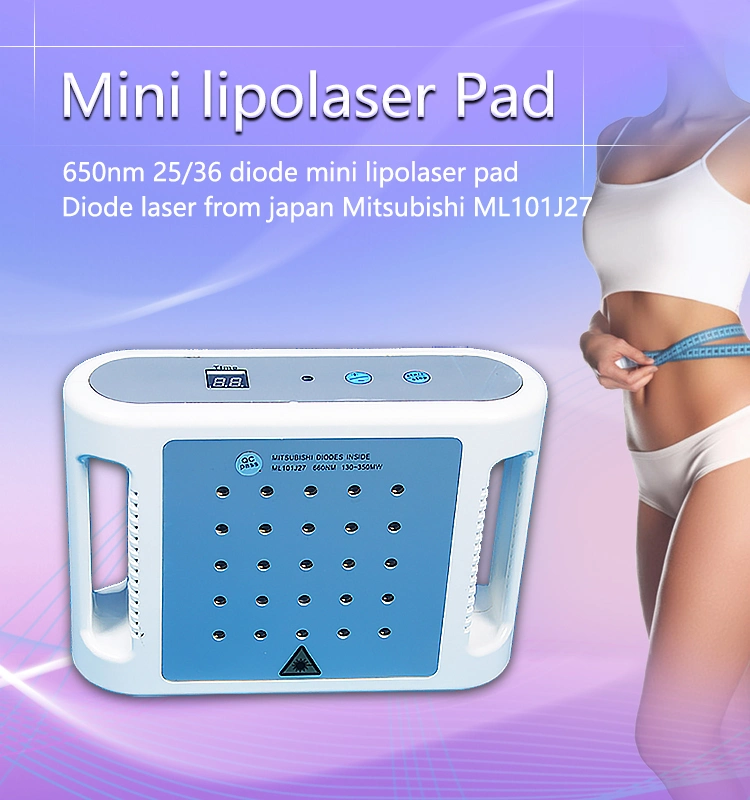 Portable Lipolaser Cold Lipo Laser Pads Slimming Home Use Machine