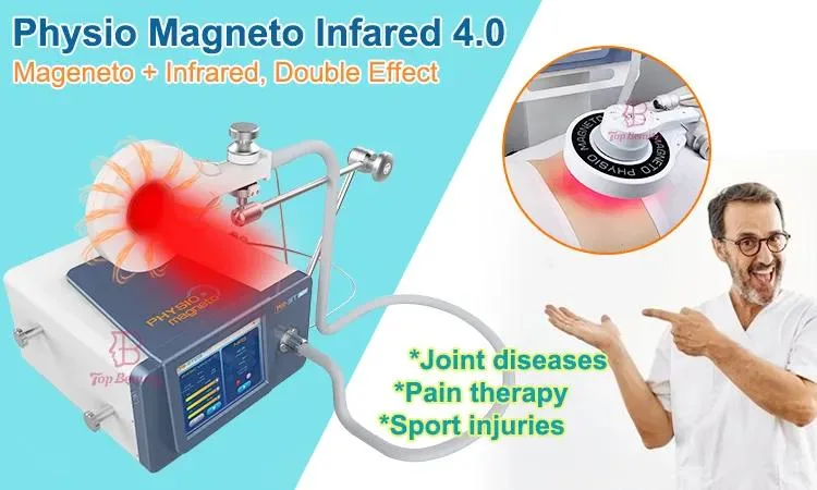 Muscle Recovery Nirs Infrared Magnetic Wave Therapy Magneto Device