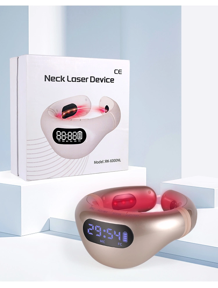 New Product 650nm Low Level Laser Neck Therapy Device for Hypertension