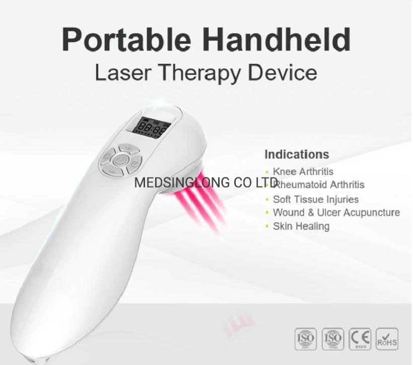 Handheld Pain Relief Cold Laser Therapy Device