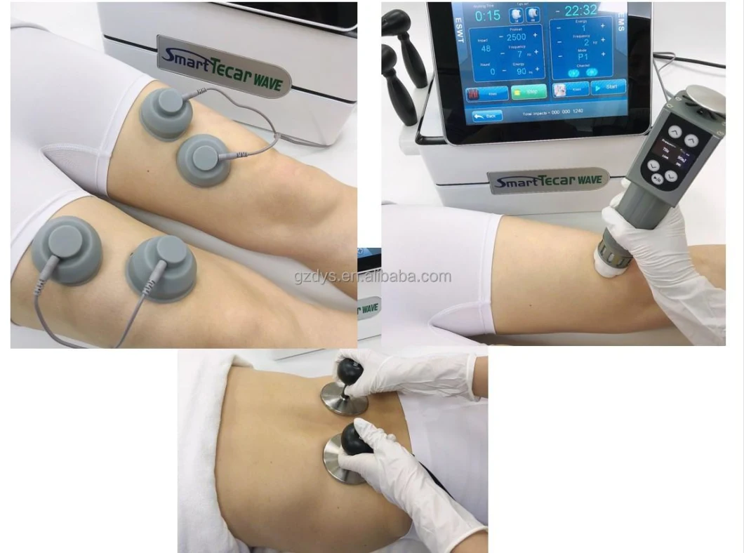 Portable Pain Relief Machine 3 in 1 Smart Tecar Pain Relief Physical Therapy Cellulite Removal Shockwave for ED Treatment