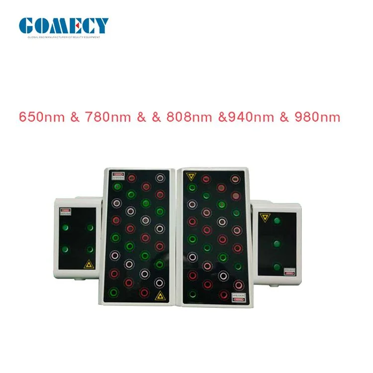 Gomecy 5D Cold Laser Machine 650nm +780nm&808nm+940nm&980nm Lipo Dissolving Fat Loss Cold Laser Slimming Machine 532nm 635nm Wavelength Lights