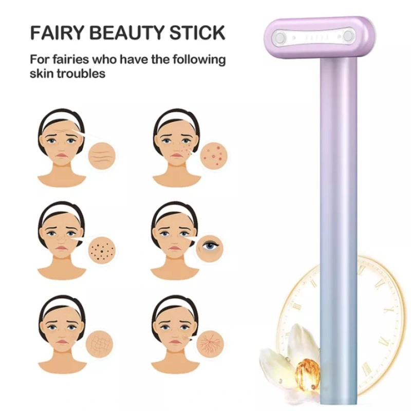 EMS Lift Instrument Anti-Wrinkle Anti Aging RF Eye Massager Wand Dark Circles Eye Bags Wrinkle Remover Eye Care Beauty Device
