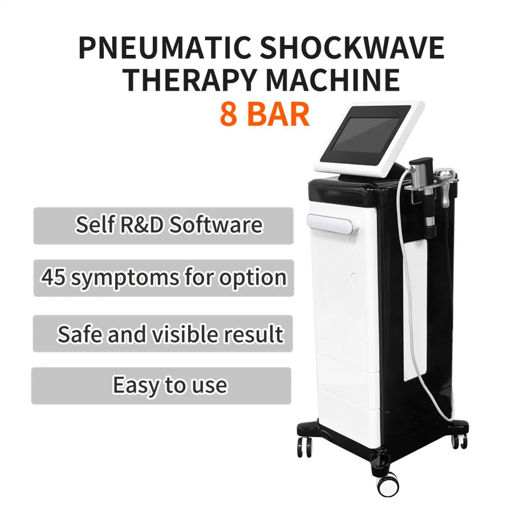 Body System Shock Wave Eswt Shockwave Therapy Machine for Physical Therapy Erectile Dysfunction