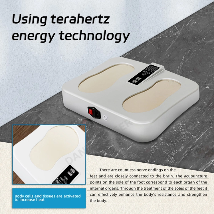 RF Electromagnetic Waves Heating Therapy Tera Hertz Foot Massage Device
