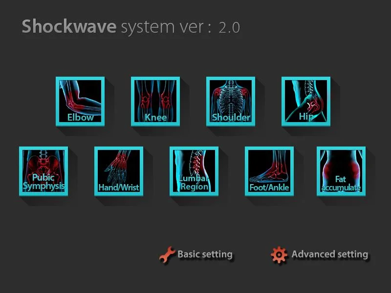 Focus Shock Wave Machine ED Treatment Shockwave Therapy Device