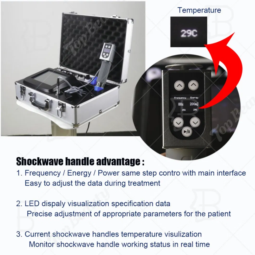 Shockwave Eswt Shockwave Therapy Device for Plantar Fasciitis Shoulder Rehabilitation