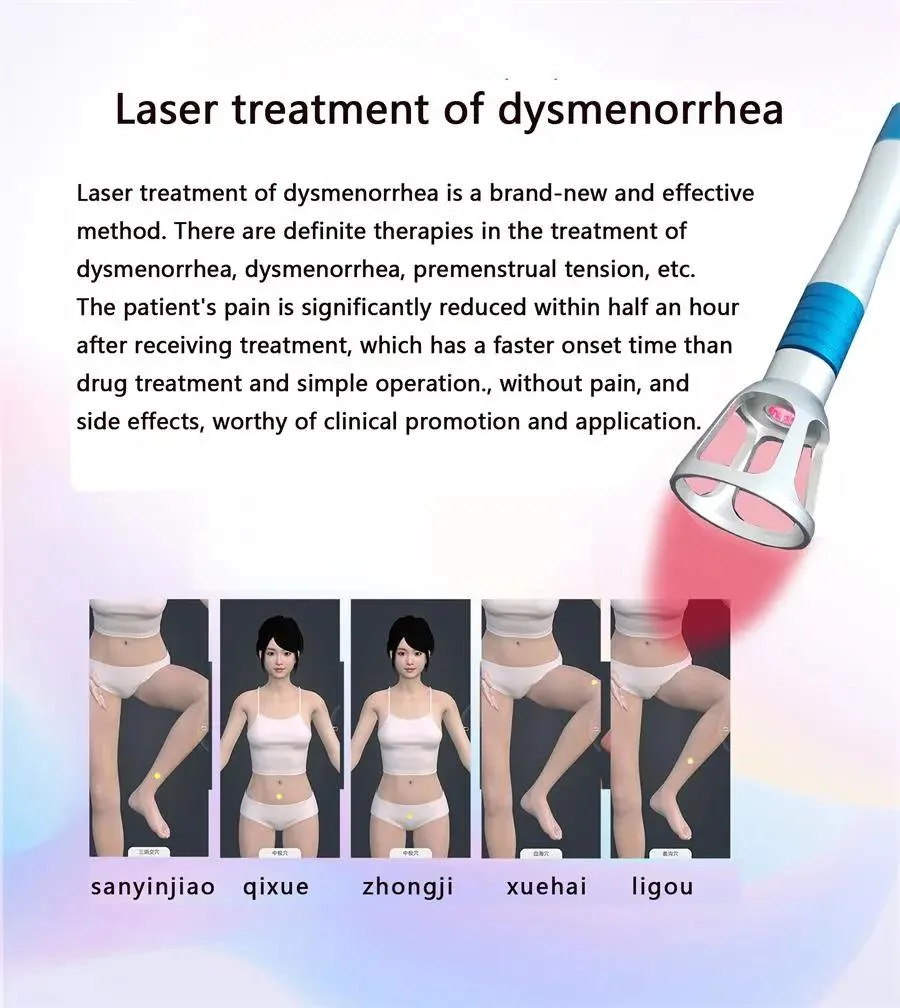 Class IV Laser Therapeutic 980 810 650 Nm Laser Device for Pain Relief