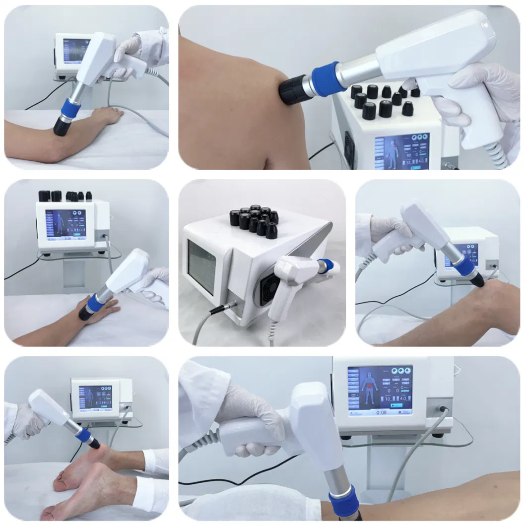 2024 Medical Pain Treatment Device Portable Shock Wave Use Equipment Smart Shock Tecar Wave Erectile Dysfunction Pain Relief Shock Wave Therapy Machine