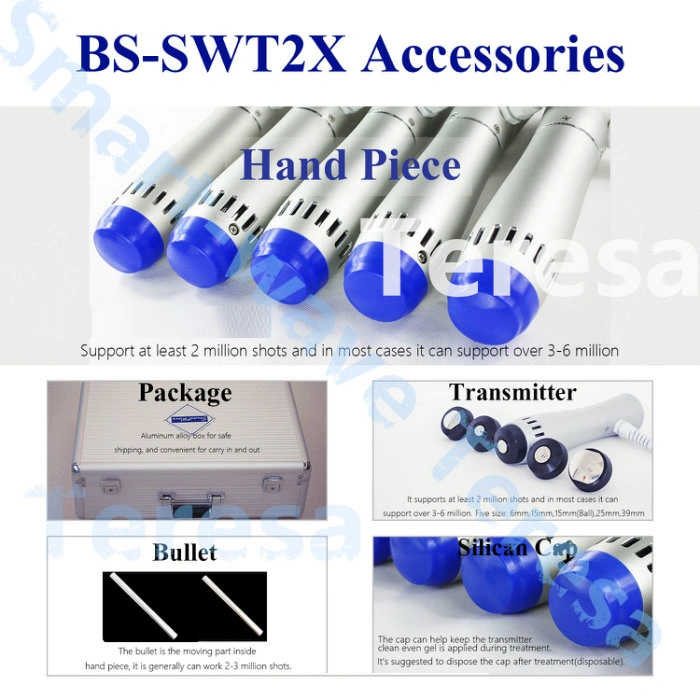 Penis Enlargement Device Edswt BS-Swt2X ED Shockwave Machine for Erectile Dysfunction