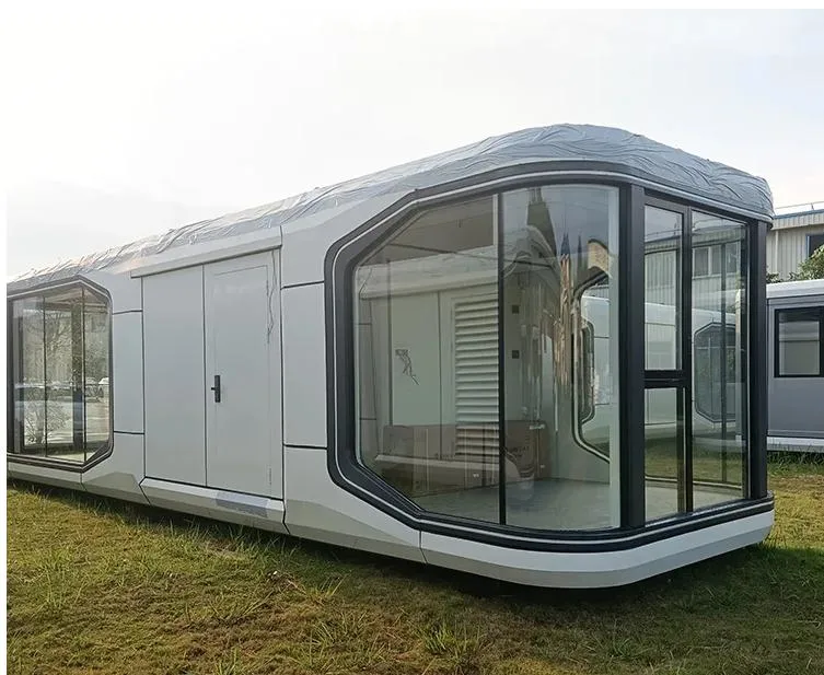 Mobile Homes Manufactured Supplier Double Wide Modern Mobile Trailer House Prefabricated Homes for Living