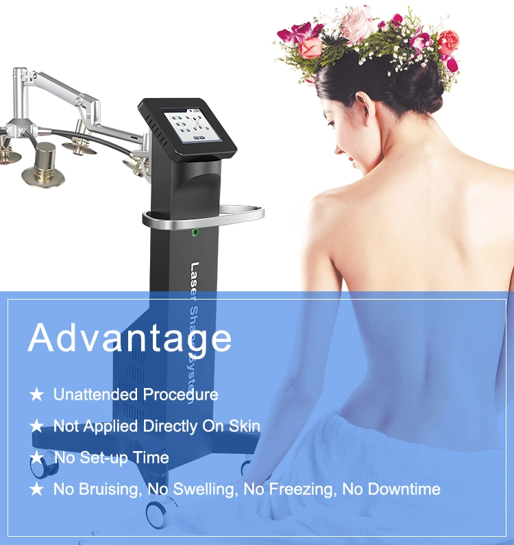 6D Laser Non-Invasive Cold Laser Slimming Red Light High Power for Weight Loss Equipment