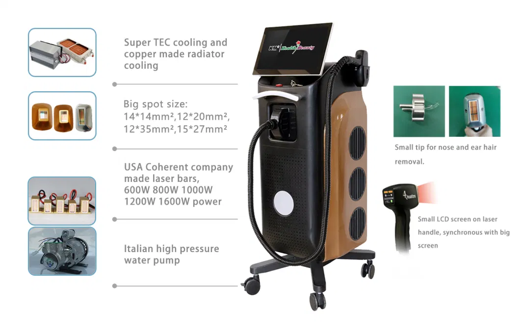 2400W Macro Channel Medical CE Approved Laser Hair Removal Diode Cold Laser/808/Laser Removal Hair/Laser Diodo Hair Removal Machine