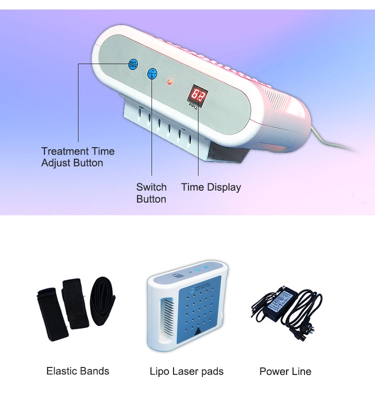 Portable Lipolaser Cold Lipo Laser Pads Slimming Home Use Machine