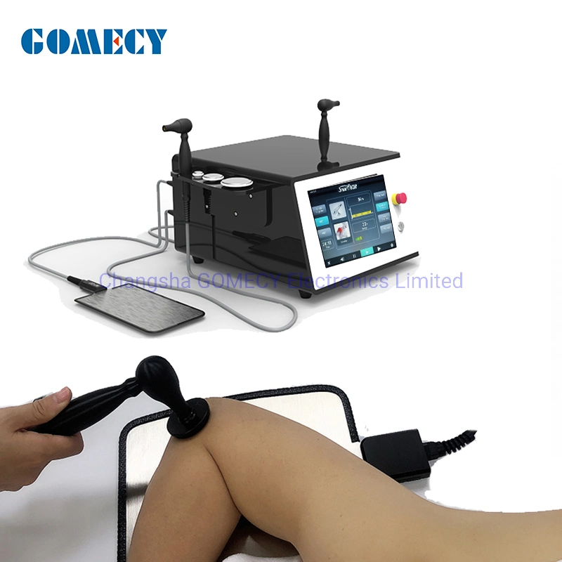 Tecar RF EMS 448kHz Pain Relief Portable Physical Therapy Shock Wave Device for Physiotherapy and ED Treatment