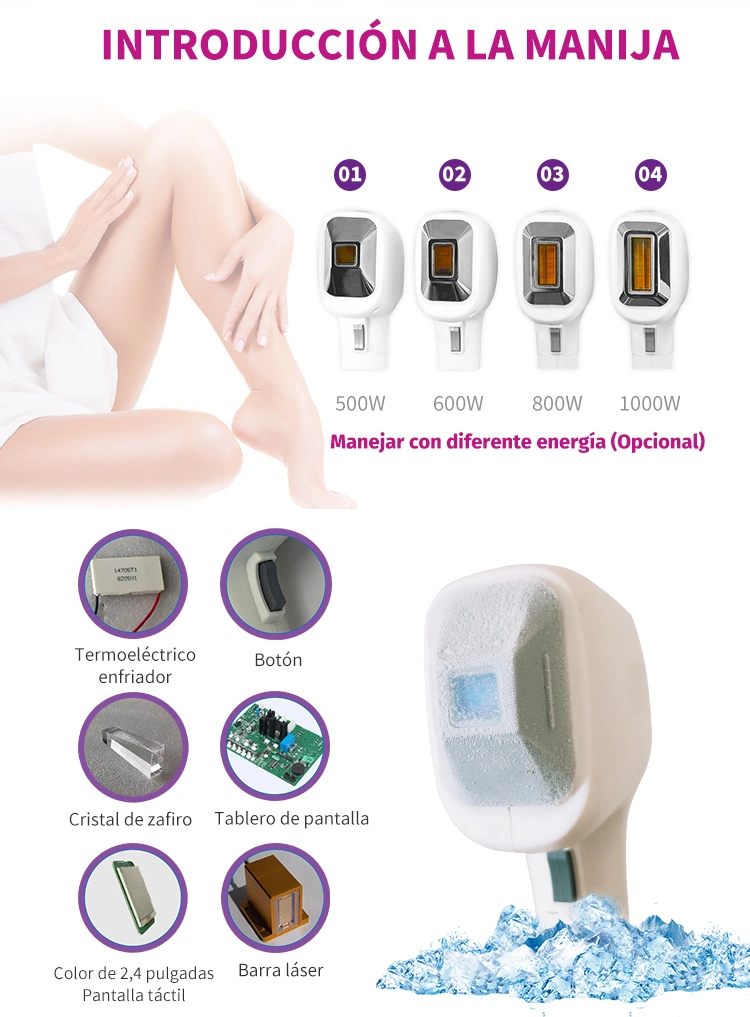 Laser Hair Removal Cost Wholesale Beauty Machine Vertical 3 Waves Permanent 808nm Laser Diode Hair Removal Machine Skin Smooth High Power