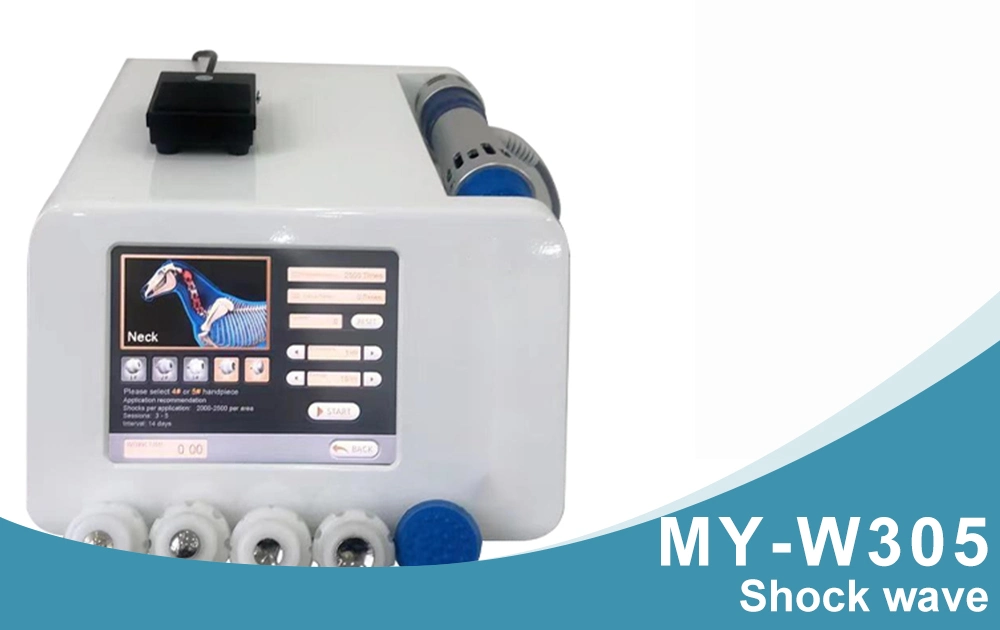 My-W305 Portable Shock Wave Therapy Equipment Shockwave Physiotherapy Pain Relief Machine