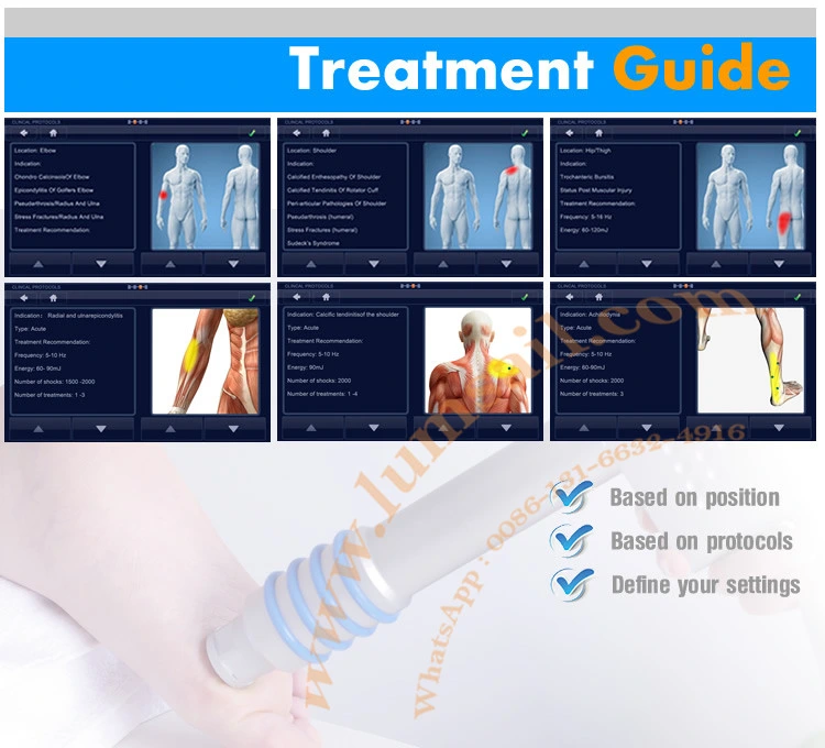 Eswt Shockwave Machine Pain Relief Device Shockwave Therapy for Rehabilitation