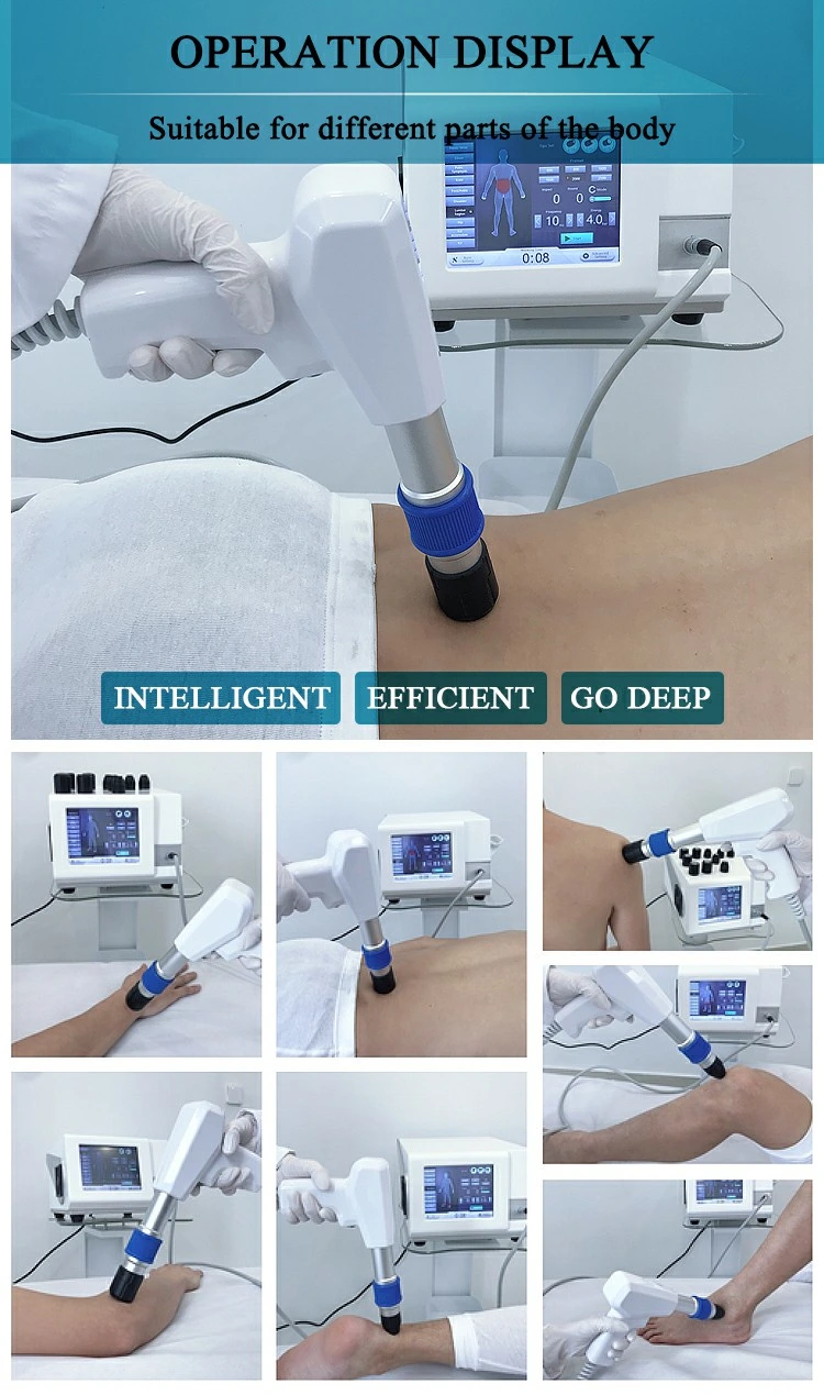 Shock Wave Therapy Portable ED Machine Physiotherapy Reduce Pain Equipment