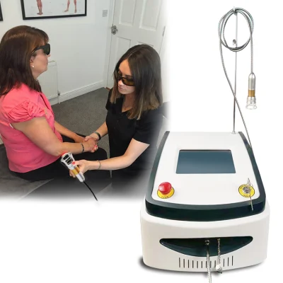  Alta eficacia para aliviar el dolor de espalda Terapia Física equipos de Fisioterapia Láser 980nm