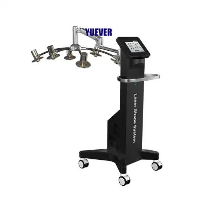 Yuever Medical 532nm Verde Luz fría láser quema de grasa 6D Máquina de adelgazamiento corporal con forma de láser