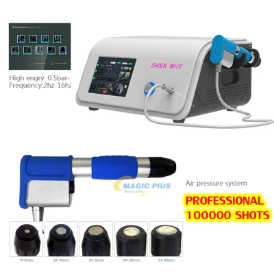  Deportes Ortopedia fisioterapia 1000000 Tomas de presión de aire Máquina de onda de choque
