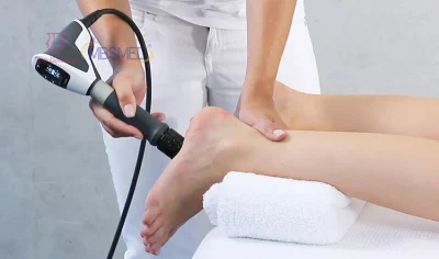 Ondas de choque portátiles Fisioterapia y Rehabilitacion onda de choque profesional Máquina de Terapia de onda de choque ESWT