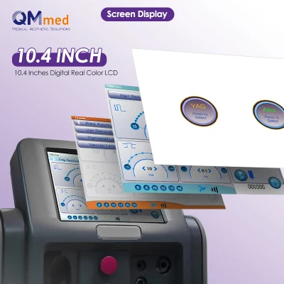 Qm Venta caliente profesional Alexandrite Laser depilación 755nm 1064nm Alexandrite láser para Salon SPA con dispositivo de enfriamiento de la piel Alexandrite Láser de eliminación del vello