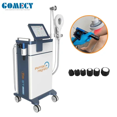 GMS Pmst Wavemagnetophysio+Shockwave+mango infrarrojo 3in 1machine más nuevo eléctrico V43 Shockwave Precio de la máquina de terapia