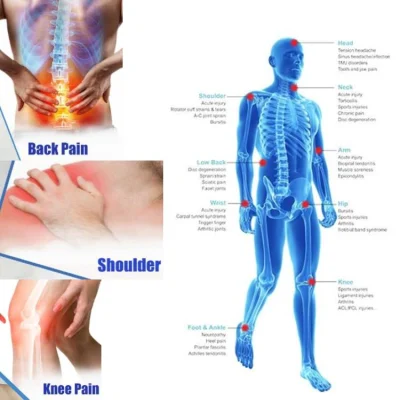 El alivio del dolor de 30W de dispositivos de Terapia Física El equipo de fisioterapia Láser Clase 4 dispositivo de la terapia láser frío
