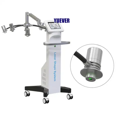 Yuever Medical 532nm Verde Luz fría láser quema de grasa 6D Máquina de adelgazamiento corporal con forma de láser