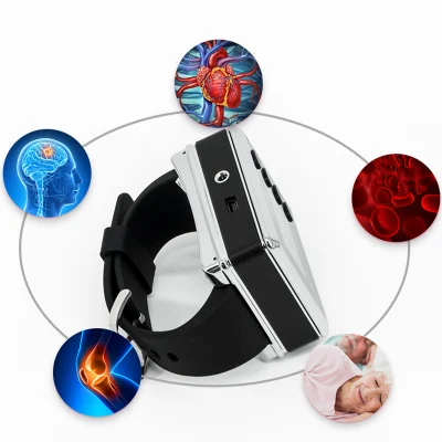 Dispositivos PDT presión arterial glucosa tratamiento para el dolor de la diabetes Relevación Rinitis Cold Laser Light Therapy Relojes