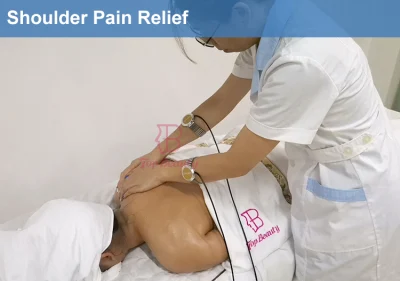 Rehabilitación de fisioterapia del deporte de radiofrecuencia Tecar Terapia con el cuidado del cuerpo de la máquina de Shockwave