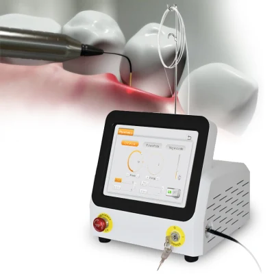 Gran oferta, corte de tejido blando de bajo nivel, tratamiento de odontología, máquina láser Dental médica 980nm